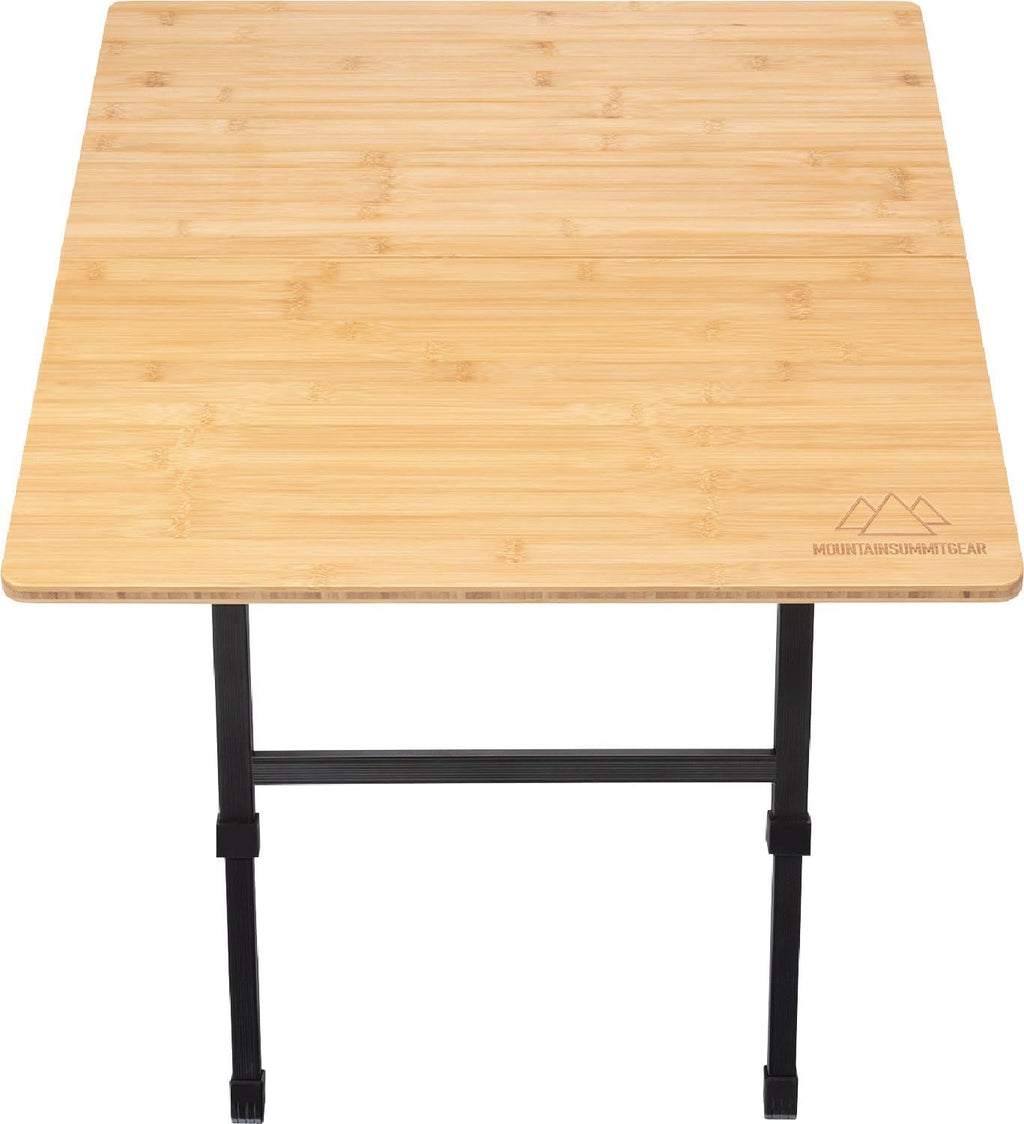 Foldable Bamboo Camping Table - Mountain Summit Gear