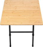 Foldable Bamboo Camping Table - Mountain Summit Gear