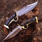 Walking Dead Knife Daryl Finger Guard Knife With Brass