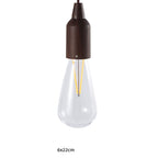 Outdoor Portable Camping Lights Retro Lighting LED Cable Lights Tent Lights Christmas Camping Atmosphere Lights Decorative Chandeliers