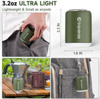 Nano Inflatable Pump with Built-In Lantern Magnetic Portable Design