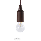 Outdoor Portable Camping Lights Retro Lighting LED Cable Lights Tent Lights Christmas Camping Atmosphere Lights Decorative Chandeliers