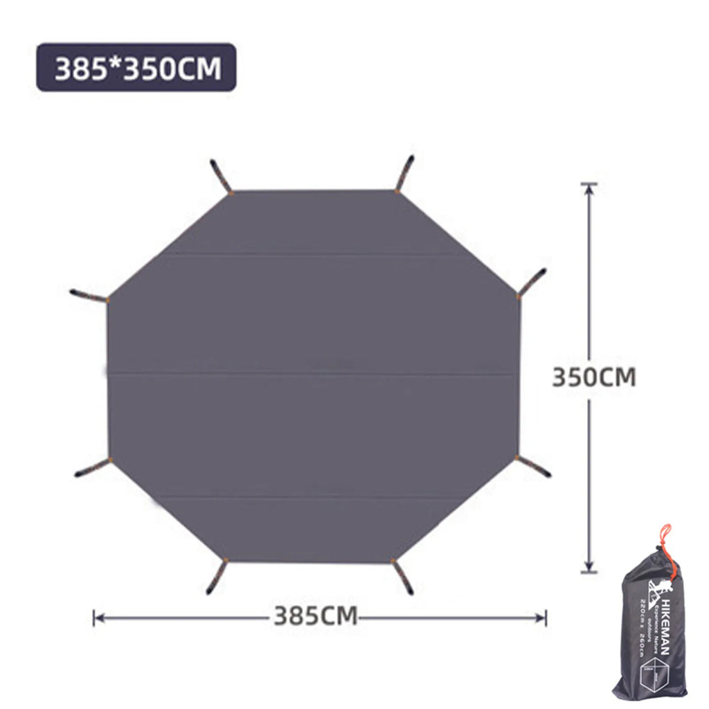 Hexagonal Camping Tent Ground Mat Waterproof Dampproof Pad