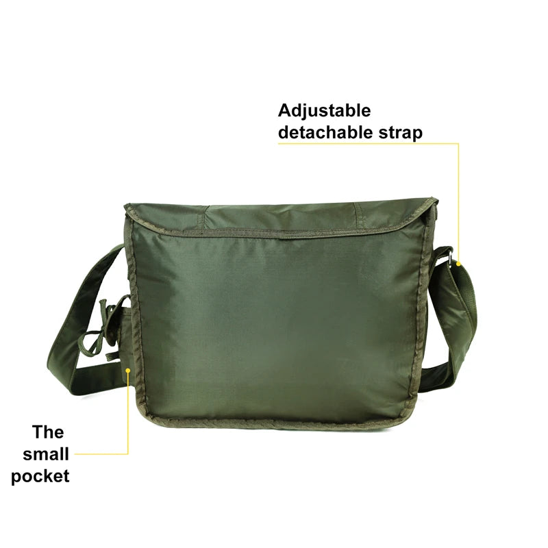 Tactical Shoulder Sling Bag Waterproof Nylon