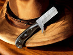 Best Bull Cutter Knife - Handmade Damascus Steel Blade
