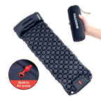 Ultralight Camping Inflatable Mattress with Built-In Pump & Pillow
