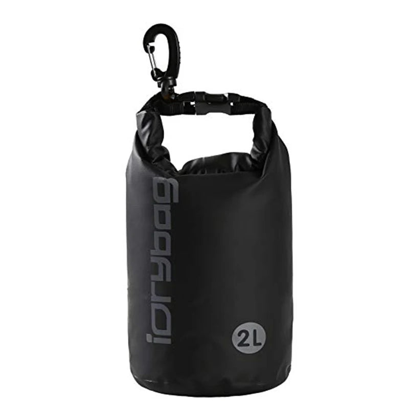 IDrybag Waterproof Dry Bag 2L 5L 10L PVC for Kayaking Boating Camping