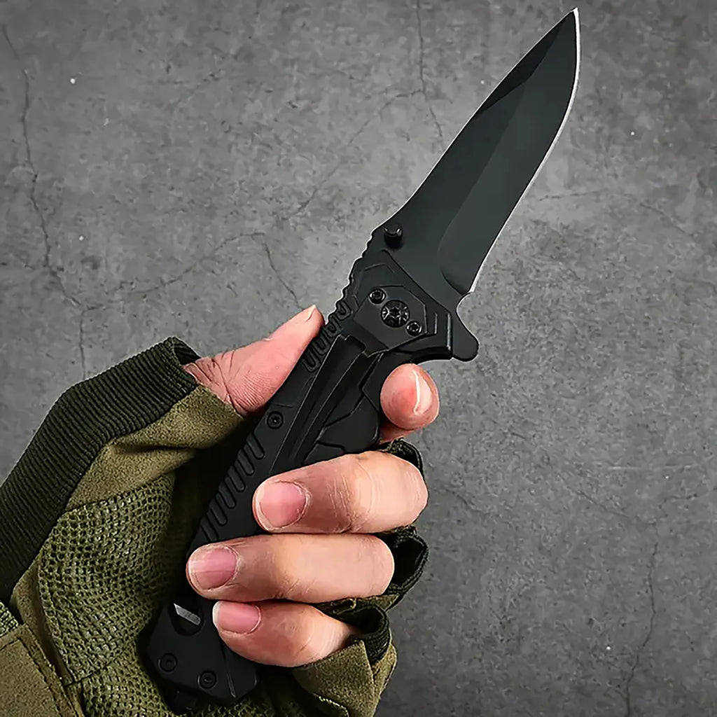 Multi-Functional Folding Camping Knife with Safety Lock Tactical Pocket Knife