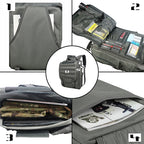 Tactical Hiking Backpack Daypack with Multiple Compartments