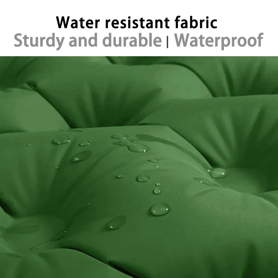Double Inflatable Camping Mattress – Ultralight Folding Sleeping Pad with Built-in Pump