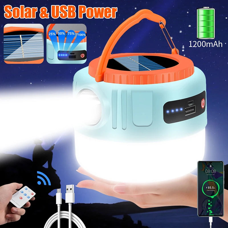 High Power Rechargeable LED Camp / Work Light