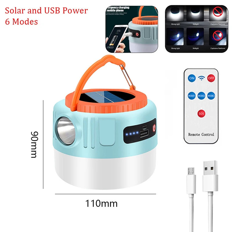 High Power Rechargeable LED Camp / Work Light