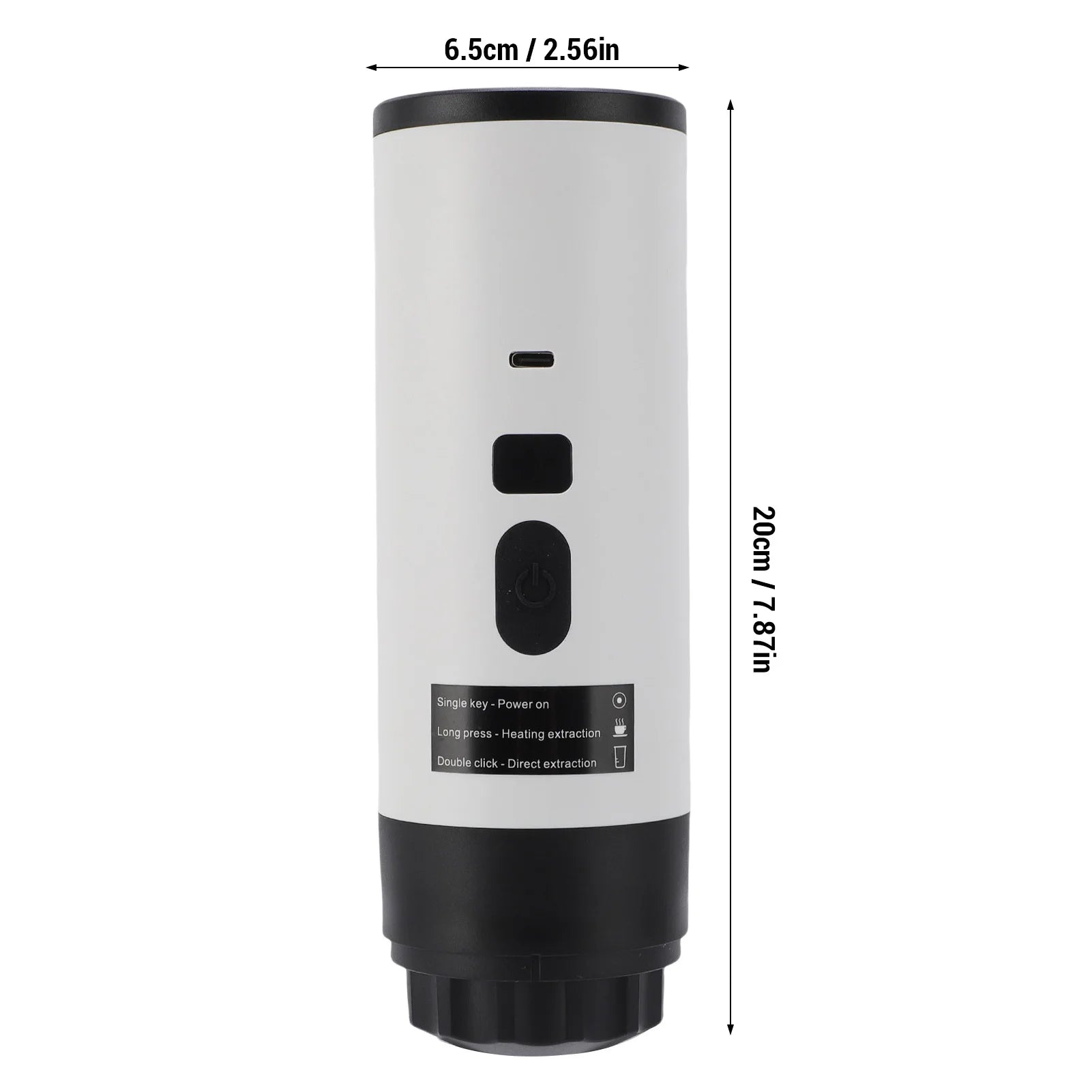 Portable Capsule Coffee Maker Cordless Electric Coffee Machine