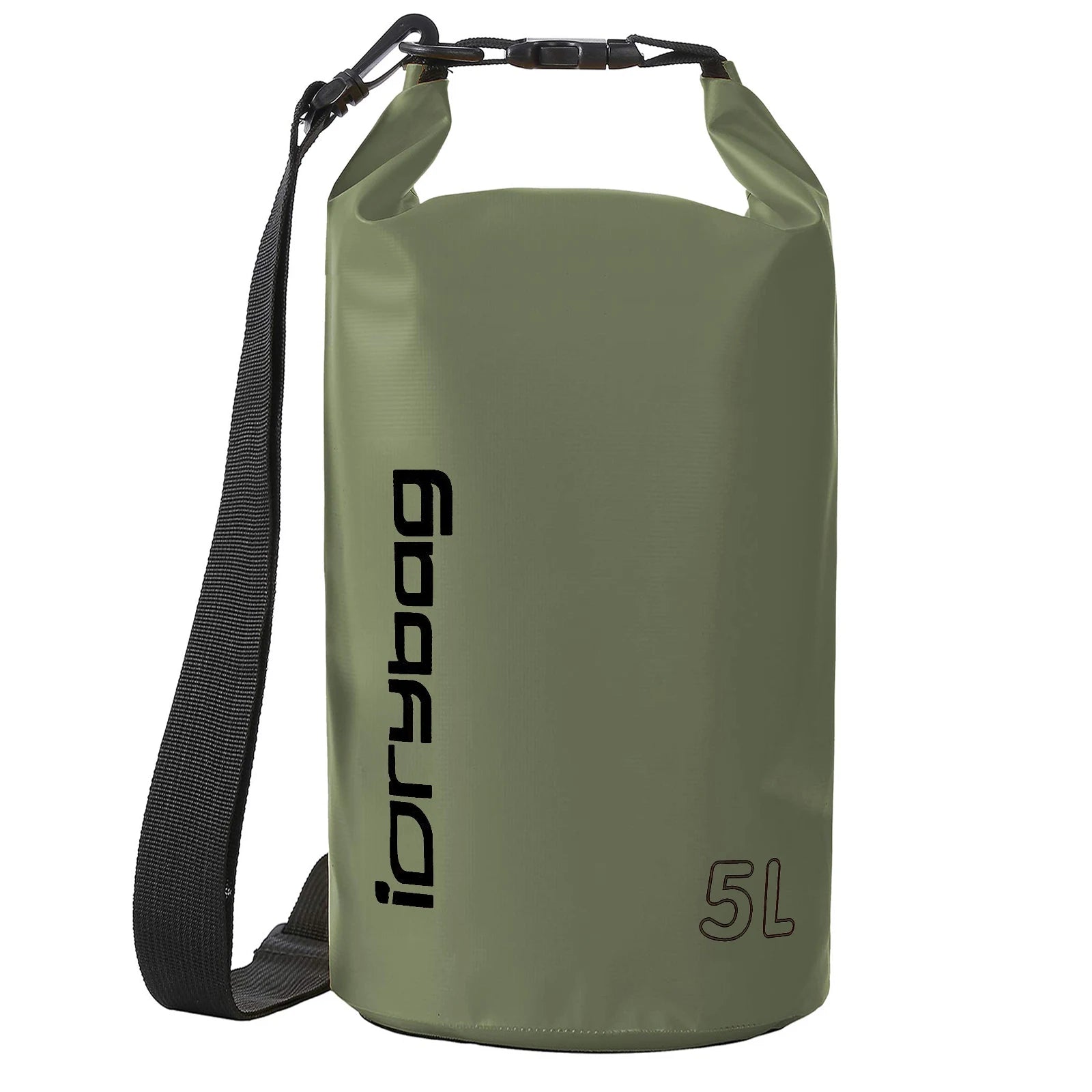 IDrybag Waterproof Dry Bag 2L 5L 10L PVC for Kayaking Boating Camping