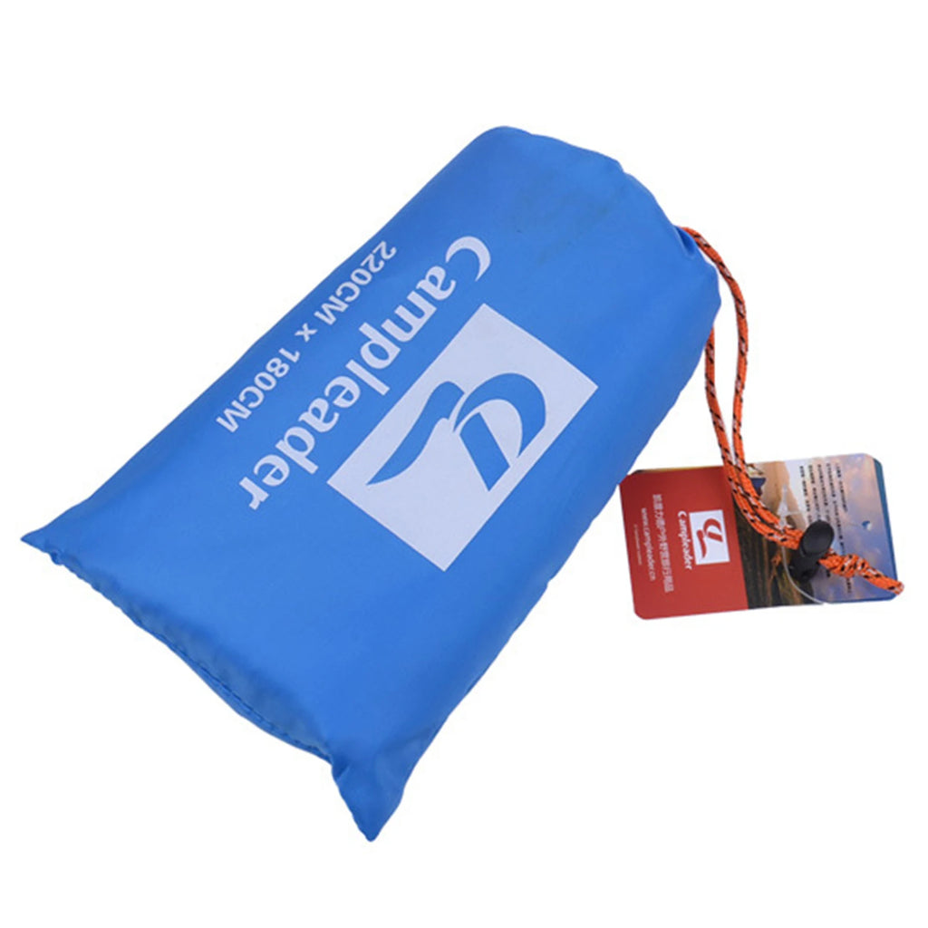 Waterproof Tarpaulin Cover Rainproof Sunshade Camping Tarp 220 x 180 cm