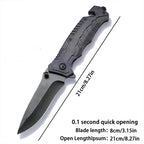 Multi-Functional Folding Camping Knife with Safety Lock Tactical Pocket Knife
