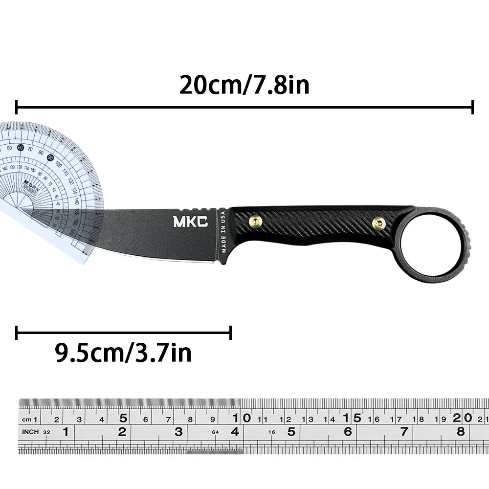 MKC WARGOAT Fixed Blade Knife MagnaCut Steel G-10 Handle