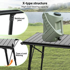 Tactical Camping Storage Table Insulated Waterproof Folding 30–43L