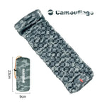 Ultralight Camping Inflatable Mattress with Built-In Pump & Pillow