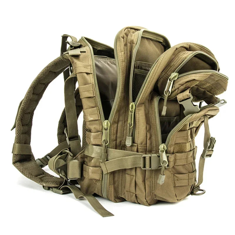 Tactical Backpack MOLLE Assault Rucksack for Hiking Camping Travel 35L