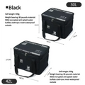 Tactical Camping Storage Bag Insulated Waterproof Folding Box 30-43L