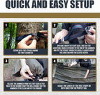 11ft Camping Hammock with Mosquito Net Lightweight