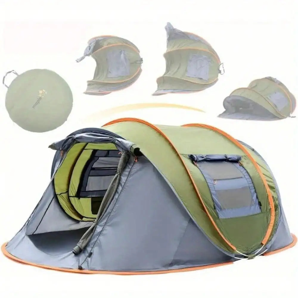 4-Person Pop-Up Camping Tent Waterproof