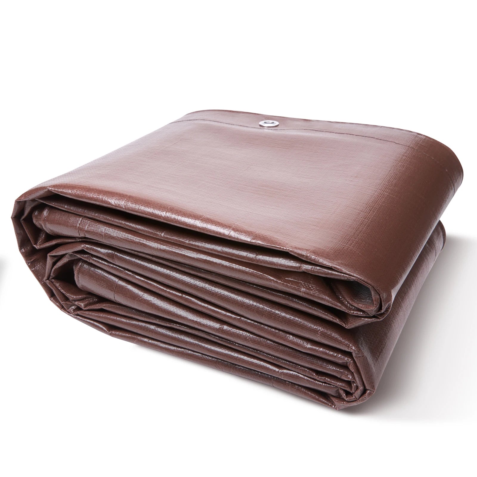 Heavy Duty Waterproof Tarp Tear-Proof Poly Tarpaulin with Grommets