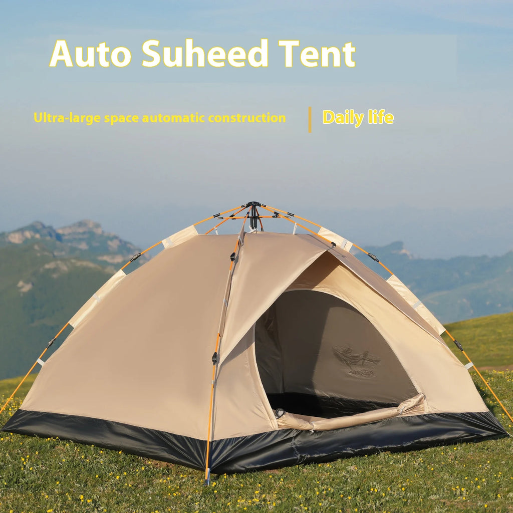 2–4 Person Camping Tent Lightweight Windproof Easy Setup