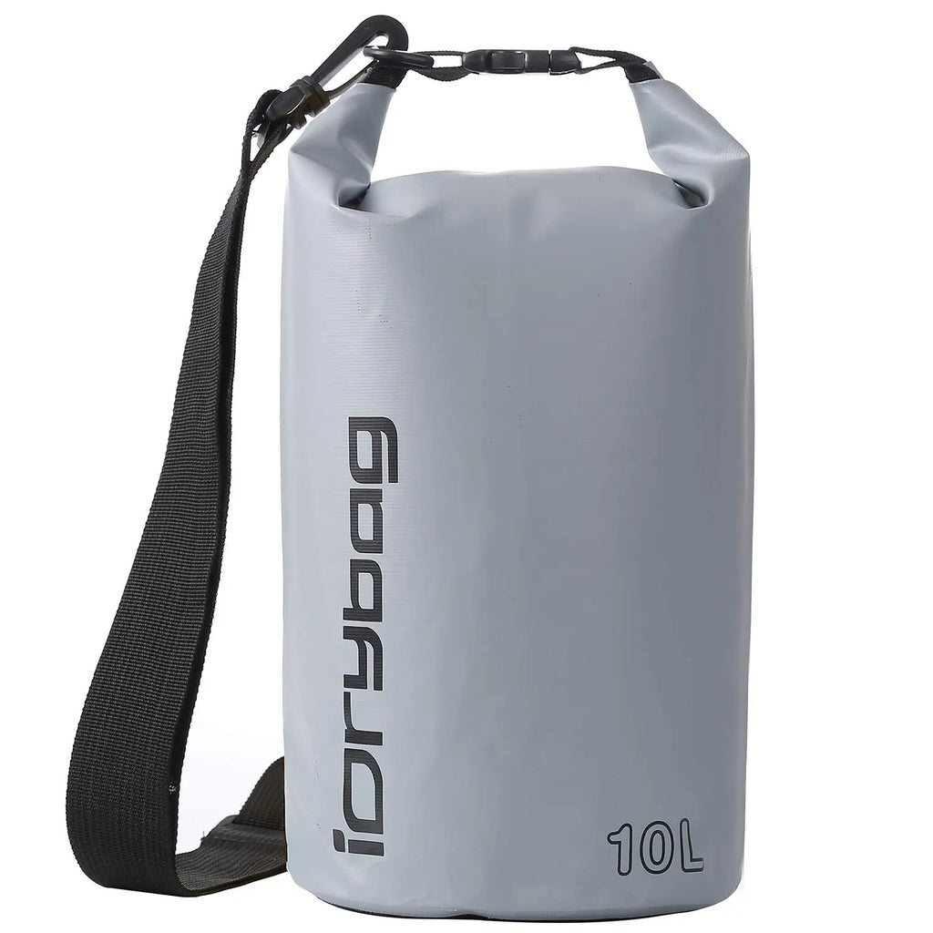 IDrybag Waterproof Dry Bag 2L 5L 10L PVC for Kayaking Boating Camping