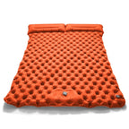Double Inflatable Camping Mattress – Ultralight Folding Sleeping Pad with Built-in Pump