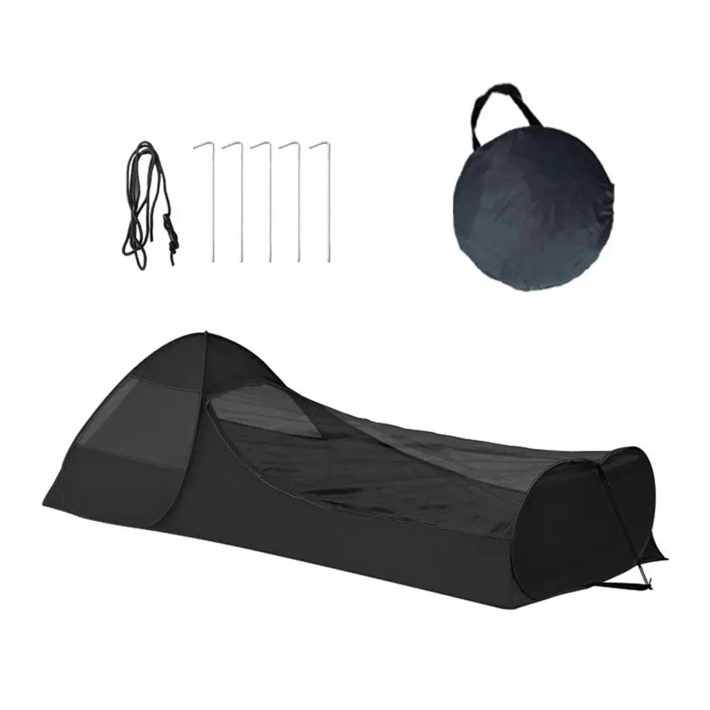 Lightweight Pop-Up Camping Tent Single Person with Breathable Net