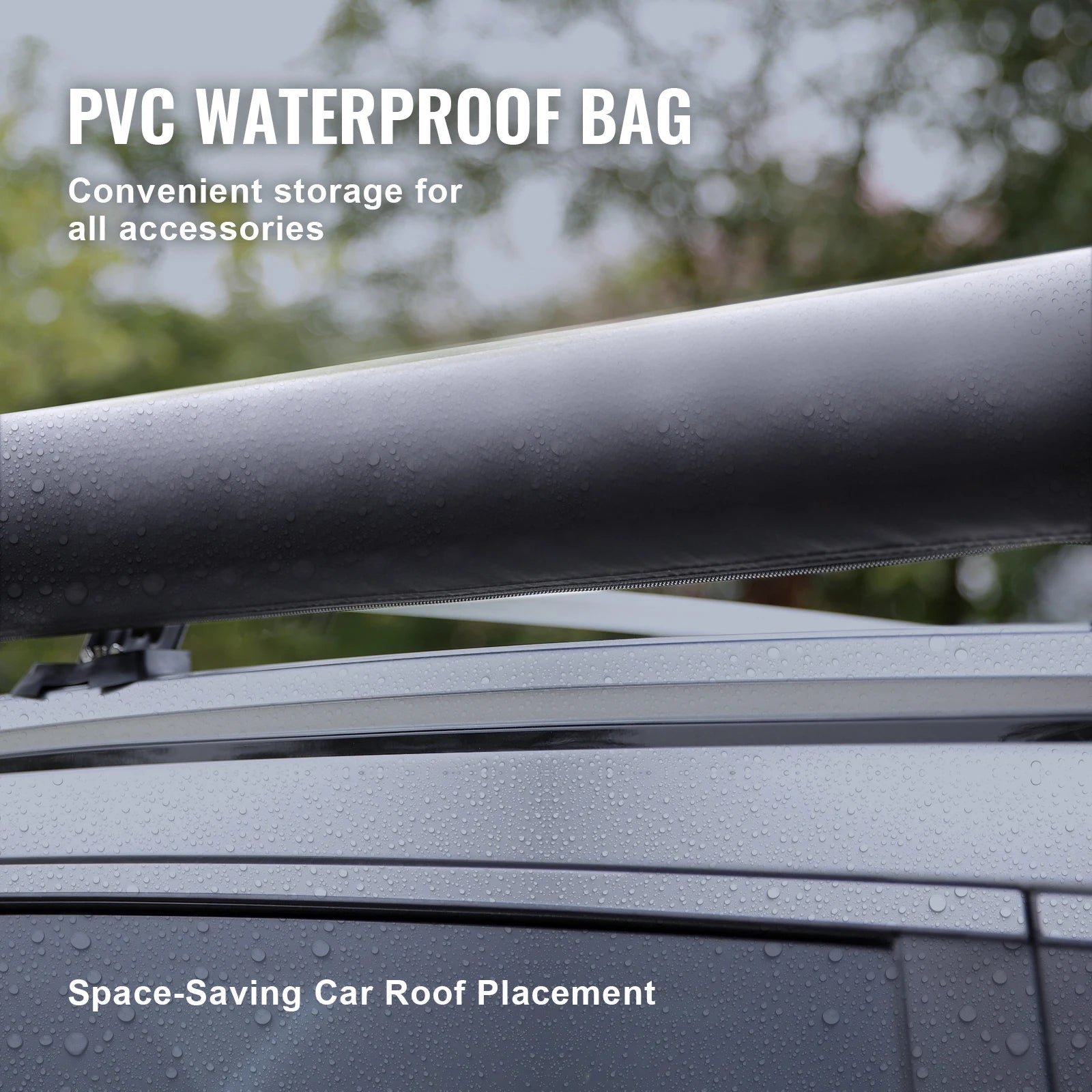 VEVOR Retractable Vehicle Awning Car Side Awning with Storage Bag