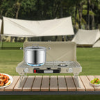 Dual Burner Camping Stove 2x3500W Foldable Gas Stove with Ignition