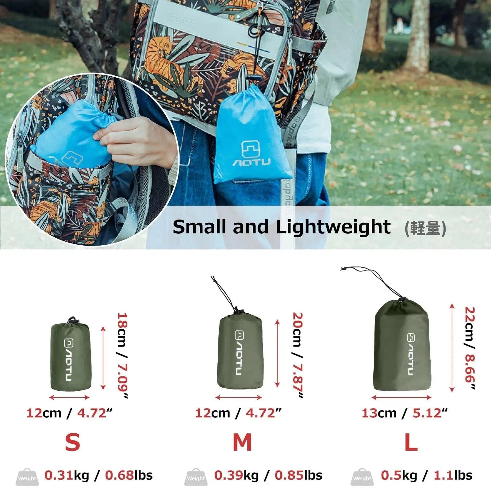 Waterproof Camping Tarp – Multi-Purpose Rain Fly, Ground Cloth & Sunshade for Outdoor Adventures