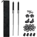 Multi-Functional Ultralight Trekking Pole Adjustable Foldable Hiking Pole