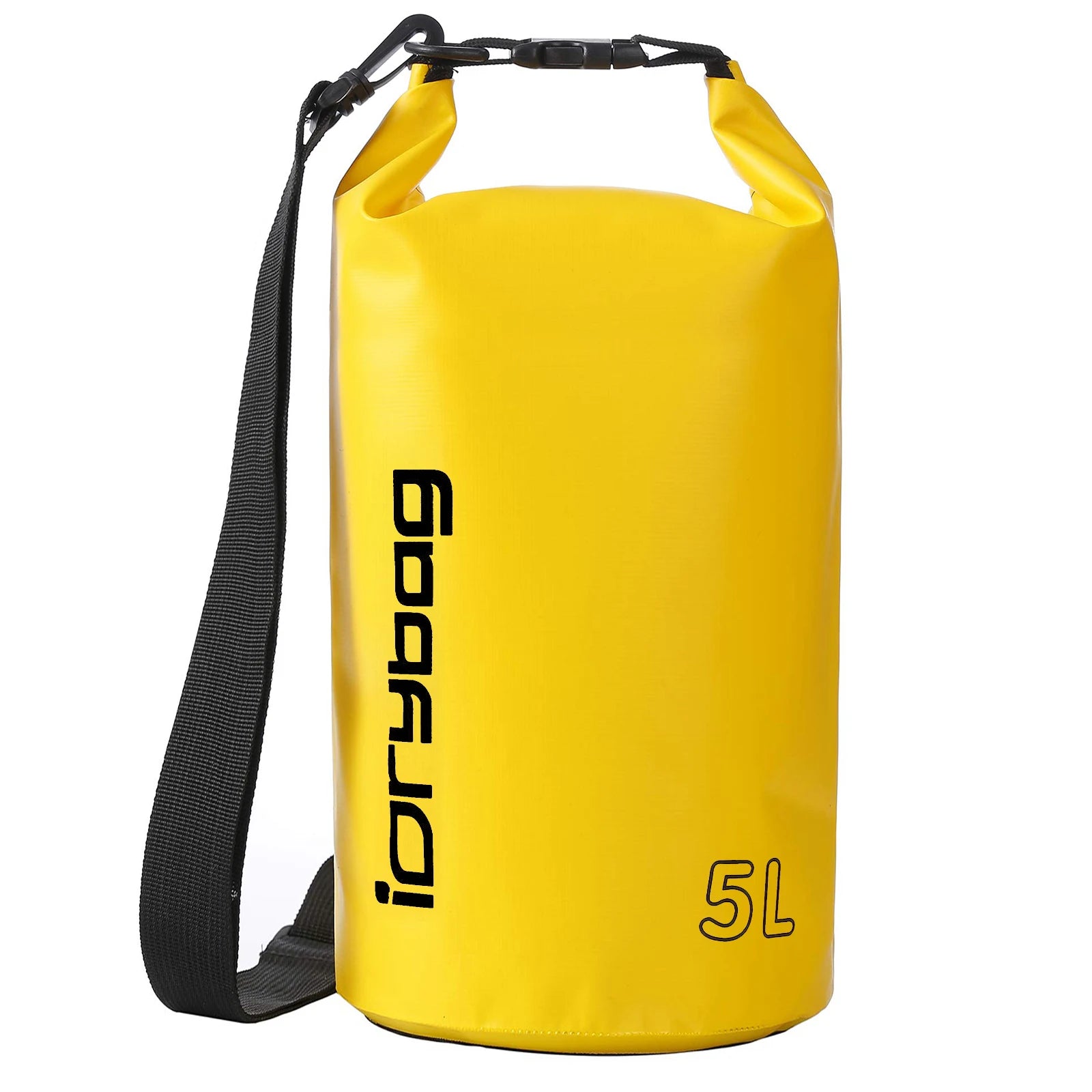 IDrybag Waterproof Dry Bag 2L 5L 10L PVC for Kayaking Boating Camping