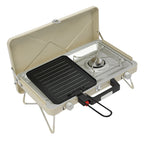 Dual Burner Camping Stove 2x3500W Foldable Gas Stove with Ignition