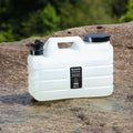 11L Camping Water Jug with Faucet Water Storage Container Large Capacity Water Dispenser Carrier for Vehicle Car Camping