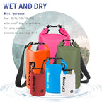 IDrybag Waterproof Dry Bag 2L 5L 10L PVC for Kayaking Boating Camping
