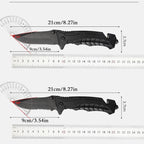 Multi-Functional Folding Camping Knife with Safety Lock Tactical Pocket Knife