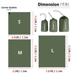 Waterproof Camping Tarp – Multi-Purpose Rain Fly, Ground Cloth & Sunshade for Outdoor Adventures