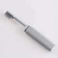 Portable Charcoal Folding Toothbrush - Compact Design for Travel, Camping, and Hiking