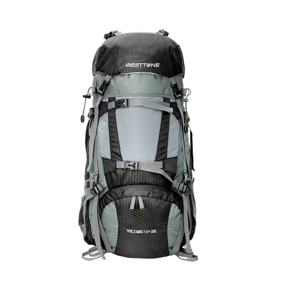 Hiking Backpack with Rain Cover 60 L