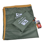 Waterproof Tarpaulin Cover Rainproof Sunshade Camping Tarp 220 x 180 cm
