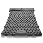 Double Inflatable Camping Mattress – Ultralight Folding Sleeping Pad with Built-in Pump
