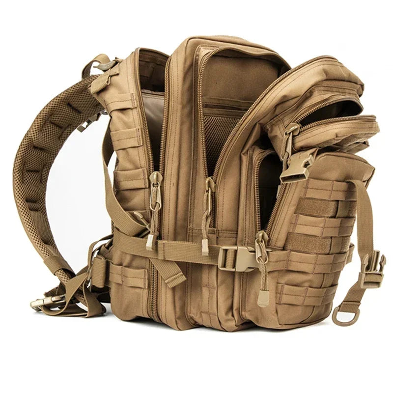 Tactical Backpack MOLLE Assault Rucksack for Hiking Camping Travel 35L