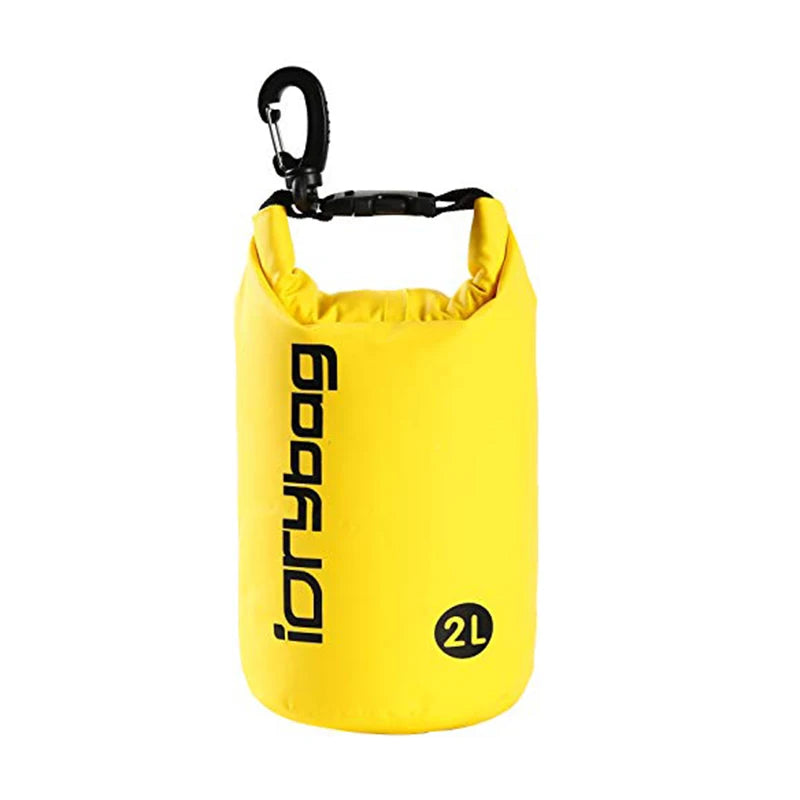 IDrybag Waterproof Dry Bag 2L 5L 10L PVC for Kayaking Boating Camping