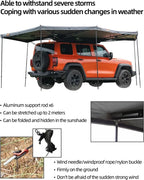 270 Degree Vehicle Awning for SUV Jeep Truck Rooftop Overland
