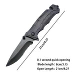 Multi-Functional Folding Camping Knife with Safety Lock Tactical Pocket Knife